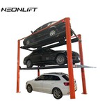 4 Pylväspysäköintihissi 3 autoa